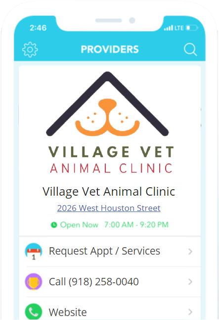 village vat animal clinic App